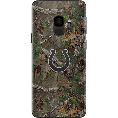NFL Indianapolis Colts Realtree Xtra Green Camo Galaxy S9 Skin