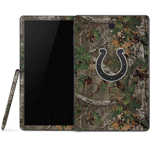 NFL Indianapolis Colts Realtree Xtra Green Camo Samsung Galaxy Tab Skin