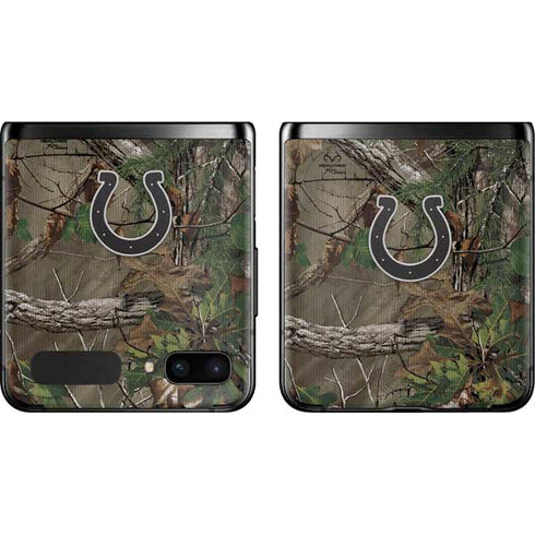 NFL Indianapolis Colts Realtree Xtra Green Camo Galaxy Z Flip Skin