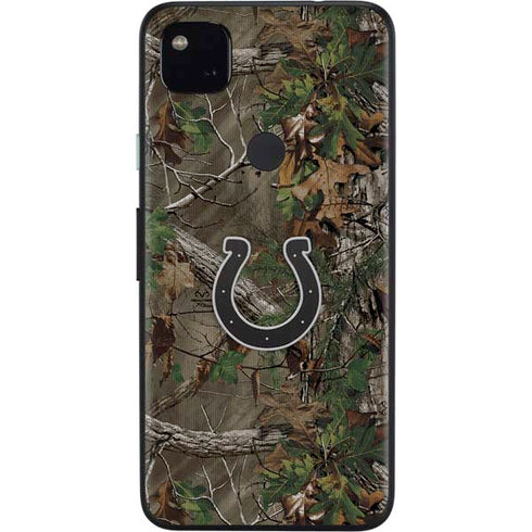 NFL Indianapolis Colts Realtree Xtra Green Camo Google Pixel 4a Skin