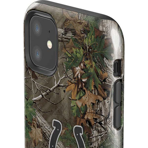 NFL Indianapolis Colts Realtree Xtra Green Camo iPhone 11 Impact Case