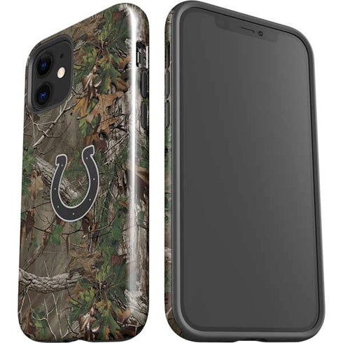 NFL Indianapolis Colts Realtree Xtra Green Camo iPhone 12 Impact Case