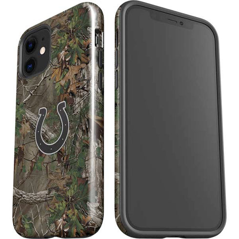 NFL Indianapolis Colts Realtree Xtra Green Camo iPhone 12 Mini Impact Case