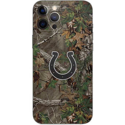 NFL Indianapolis Colts Realtree Xtra Green Camo iPhone 12 Pro Max Skin