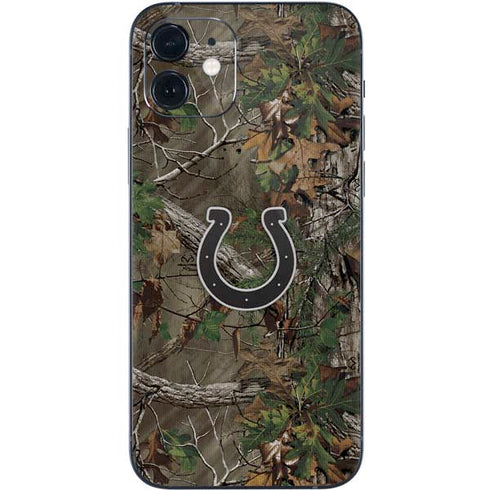 NFL Indianapolis Colts Realtree Xtra Green Camo iPhone 12 Skin