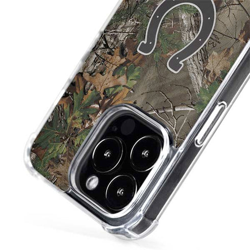NFL Indianapolis Colts Realtree Xtra Green Camo iPhone 15 Pro Max MagSafe Case