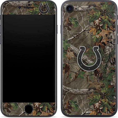 NFL Indianapolis Colts Realtree Xtra Green Camo iPhone SE (2nd & 3rd Gen) Skin