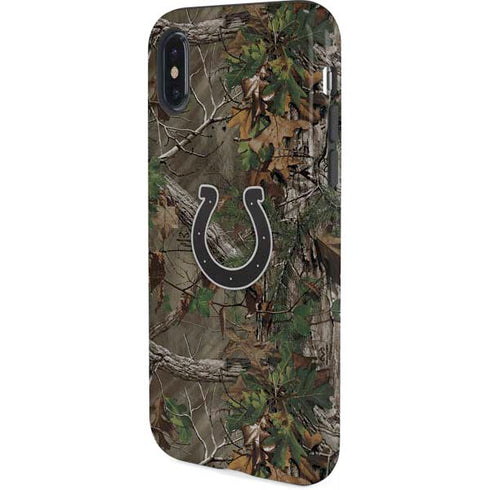 NFL Indianapolis Colts Realtree Xtra Green Camo iPhone X Pro Case