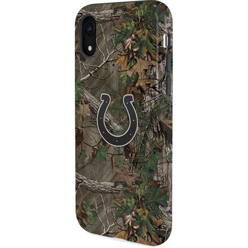 NFL Indianapolis Colts Realtree Xtra Green Camo iPhone XR Pro Case