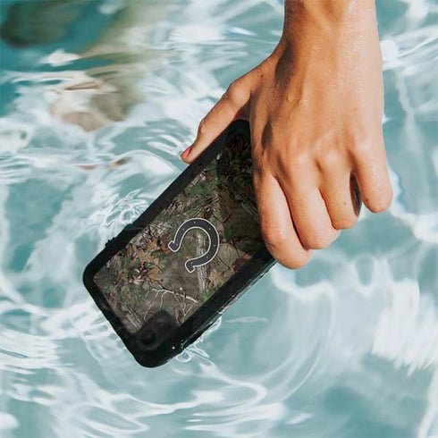 NFL Indianapolis Colts Realtree Xtra Green Camo iPhone XR Waterproof Case