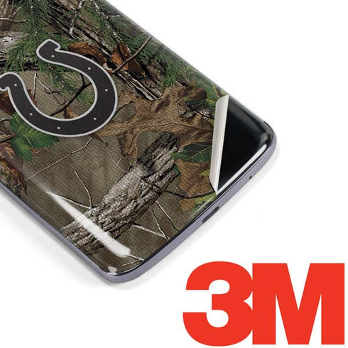 NFL Indianapolis Colts Realtree Xtra Green Camo Moto E5 Plus Skin