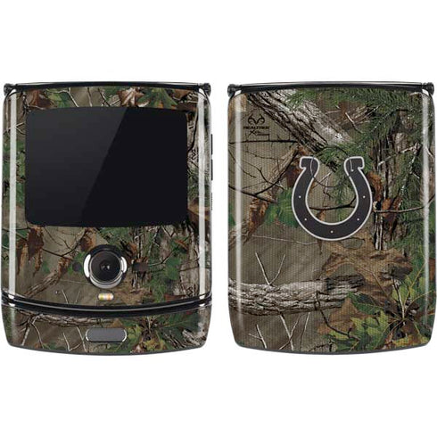 NFL Indianapolis Colts Realtree Xtra Green Camo Motorola RAZR Skin