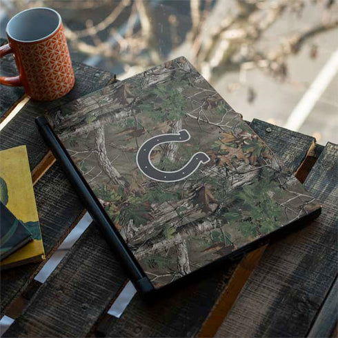 NFL Indianapolis Colts Realtree Xtra Green Camo MSI GS65 Stealth Laptop Skin