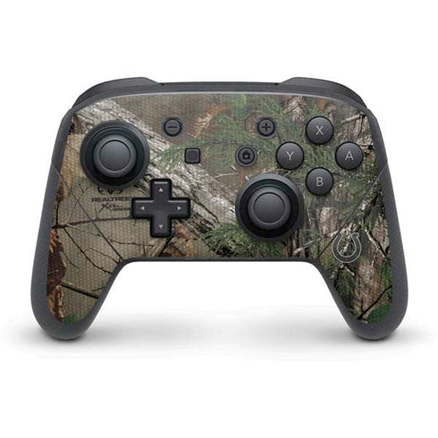 NFL Indianapolis Colts Realtree Xtra Green Camo Nintendo Switch Pro Controller Skin