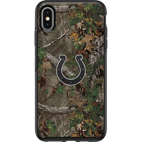 NFL Indianapolis Colts Realtree Xtra Green Camo Otterbox Symmetry iPhone Skin