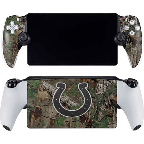 NFL Indianapolis Colts Realtree Xtra Green Camo PlayStation Portal Remote Player Skin