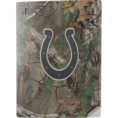 NFL Indianapolis Colts Realtree Xtra Green Camo PS5 Digital Edition Console Skin