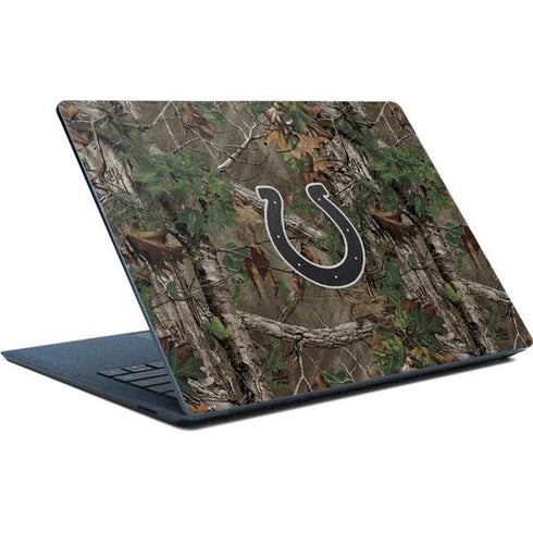 NFL Indianapolis Colts Realtree Xtra Green Camo Surface Laptop Skin
