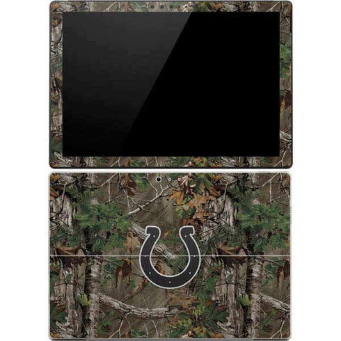 NFL Indianapolis Colts Realtree Xtra Green Camo Surface Pro 4 Skin