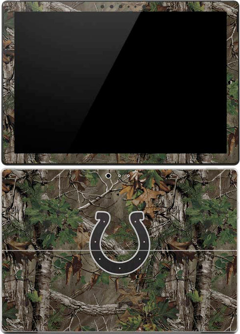NFL Indianapolis Colts Realtree Xtra Green Camo Surface Pro (2017) Skin