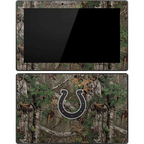 NFL Indianapolis Colts Realtree Xtra Green Camo Surface Pro Tablet Skin