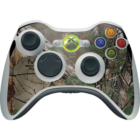 NFL Indianapolis Colts Realtree Xtra Green Camo Xbox 360 Wireless Controller Skin