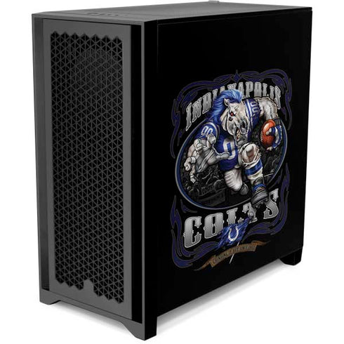 Liquid Blue NFL Indianapolis Colts Running Back Corsair 4000D Tempered Glass Mid-Tower ATX Case Skin
