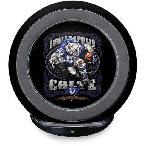 Liquid Blue NFL Indianapolis Colts Running Back Fast Charge Wireless Charging Stand Skin