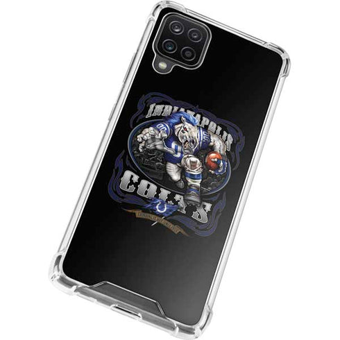 Liquid Blue NFL Indianapolis Colts Running Back Galaxy A12 Clear Case