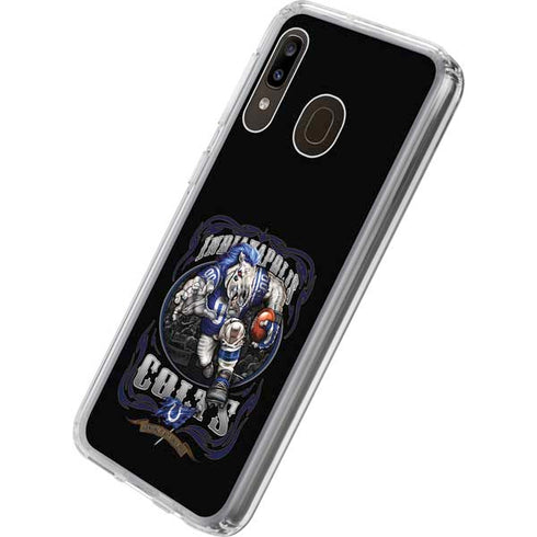 Liquid Blue NFL Indianapolis Colts Running Back Galaxy A20 Clear Case