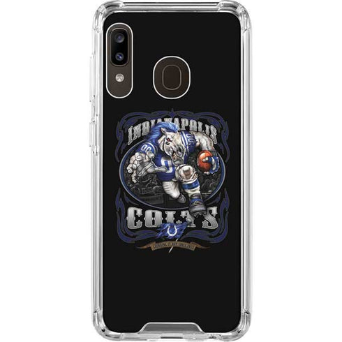 Liquid Blue NFL Indianapolis Colts Running Back Galaxy A30 Clear Case