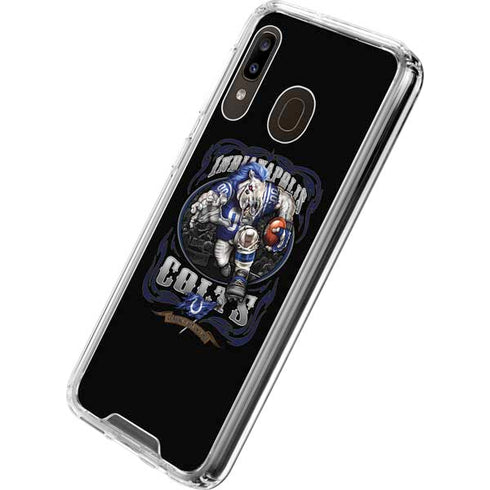 Liquid Blue NFL Indianapolis Colts Running Back Galaxy A30 Clear Case