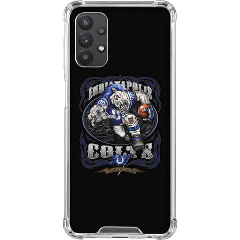 Liquid Blue NFL Indianapolis Colts Running Back Galaxy A32 5G Clear Case