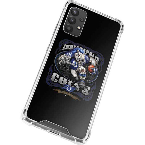 Liquid Blue NFL Indianapolis Colts Running Back Galaxy A32 5G Clear Case