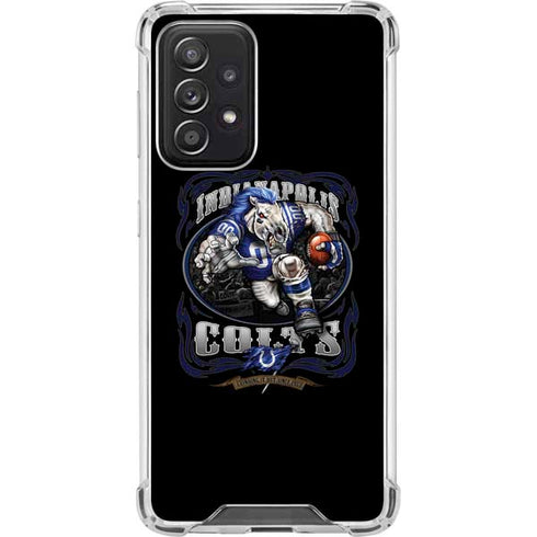 Liquid Blue NFL Indianapolis Colts Running Back Galaxy A52 5G Clear Case