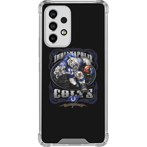 Liquid Blue NFL Indianapolis Colts Running Back Galaxy A53 5G Clear Case