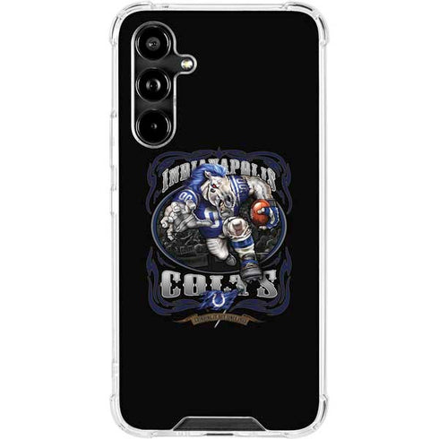Liquid Blue NFL Indianapolis Colts Running Back Galaxy A54 5G Clear Case