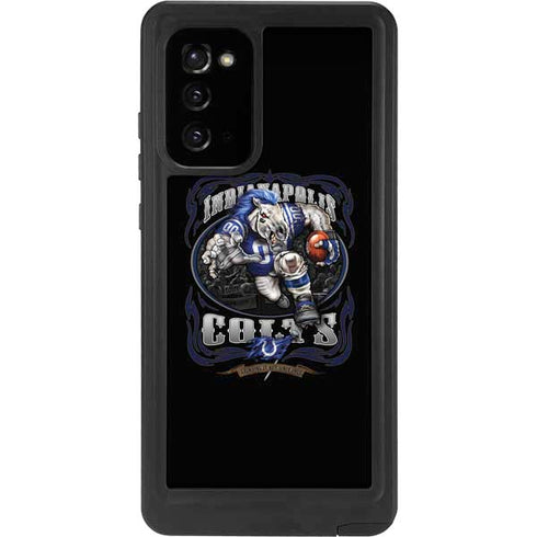 Liquid Blue NFL Indianapolis Colts Running Back Galaxy Note20 5G Waterproof Case