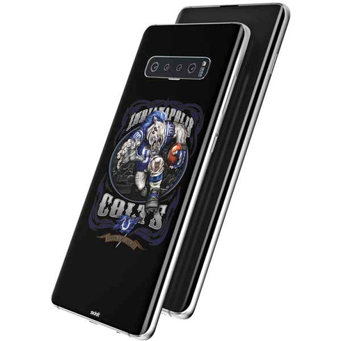 Liquid Blue NFL Indianapolis Colts Running Back Galaxy S10 Plus Skin
