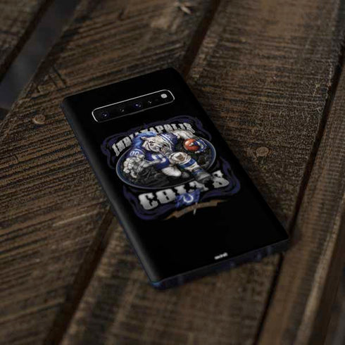 Liquid Blue NFL Indianapolis Colts Running Back Galaxy S10 Plus Skin