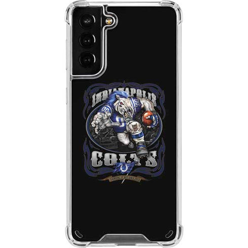 Liquid Blue NFL Indianapolis Colts Running Back Galaxy S21 Plus 5G Clear Case