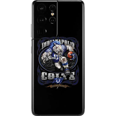Liquid Blue NFL Indianapolis Colts Running Back Galaxy S21 Ultra 5G Skin