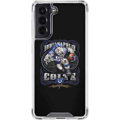 Liquid Blue NFL Indianapolis Colts Running Back Galaxy S22 Clear Case