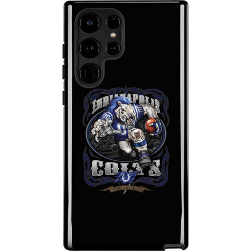 Liquid Blue NFL Indianapolis Colts Running Back Galaxy S22 Ultra Pro Case