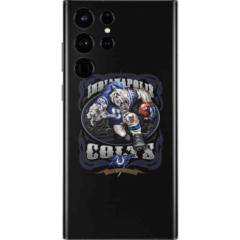 Liquid Blue NFL Indianapolis Colts Running Back Galaxy S22 Ultra Skin