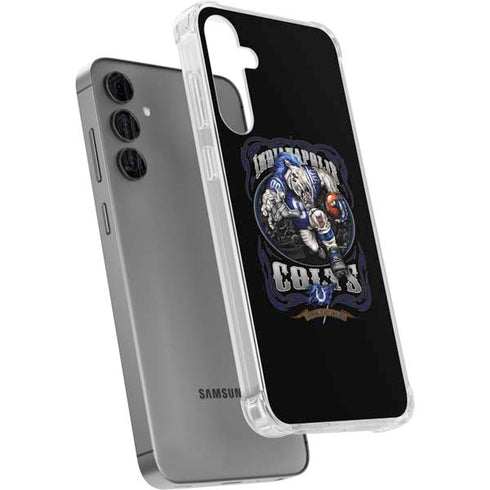 Liquid Blue NFL Indianapolis Colts Running Back Galaxy S24 Plus Clear Case