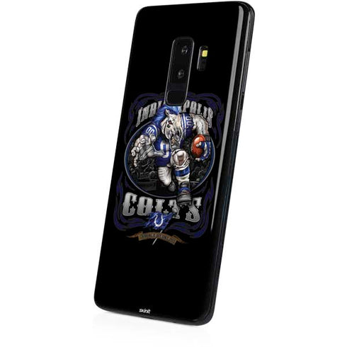 Liquid Blue NFL Indianapolis Colts Running Back Galaxy S9 Plus Skin