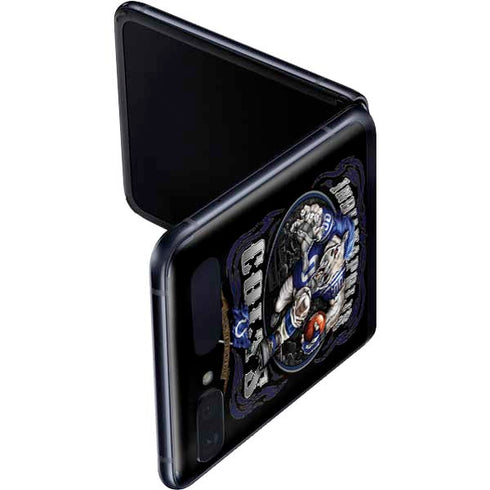 Liquid Blue NFL Indianapolis Colts Running Back Galaxy Z Flip Skin