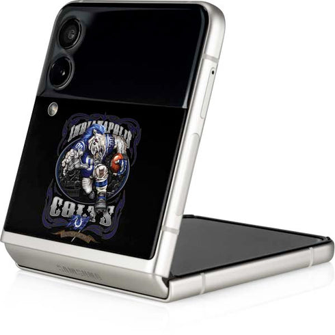 Liquid Blue NFL Indianapolis Colts Running Back Galaxy Z Flip4 5G Skin