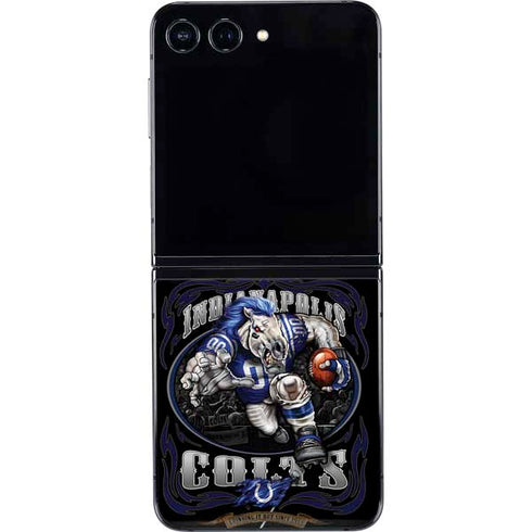 Liquid Blue NFL Indianapolis Colts Running Back Galaxy Z Flip5 5G Skin